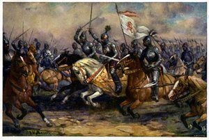Histoire. France. Guerre de Cent Ans. Le roi Jean de Bohême (Jean l