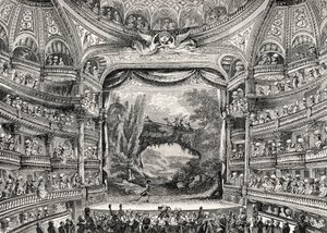 Histoire du théâtre : Le théâtre des Variétés Amusantes à Paris (maintenant le Théâtre-Français)