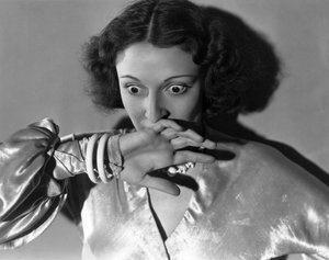 Hollywood, Californie : vers 1932 Gros plan d