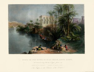 Terre Sainte - Le fleuve Nil à Philæ - Bible