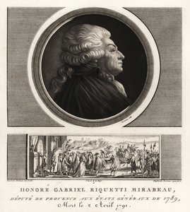 Honoré Gabriel Riqueti, comte de Mirabeau - Unbekannt