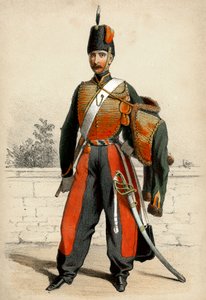 Hussard : Hussard à pied - Unbekannter Künstler