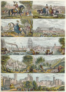 Illustrations datées de 1851 - Unbekannter Künstler