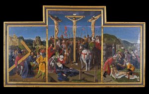 Indre & Loire N* 173 - Château de Loches - Le retable de la crucifixion - École de Jean Fouquet - 1485 - Unbekannt
