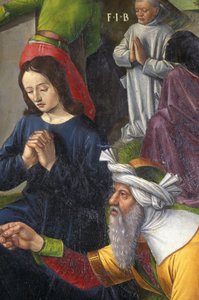 Indre & Loire N* 176 - Château de Loches - Détail du retable de la crucifixion - École de Jean Fouquet - 1485 - Unbekannt