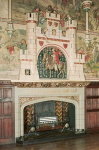 Intérieur, détail d