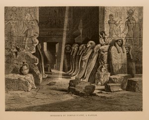 Vue intérieure du temple d