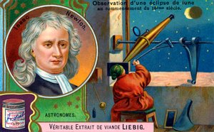 Isaac Newton - Unbekannter Künstler