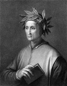 Poète italien Dante Alighieri - Unbekannt