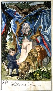 Les fables de Jean de La Fontaine - Unbekannter Künstler