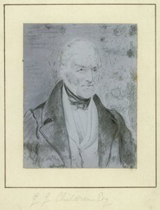 John George Children, scientifique anglais, vers 1841 - Unbekannt
