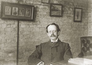 Joseph John Thomson, physicien anglais, vers 1900 - Unbekannter Künstler
