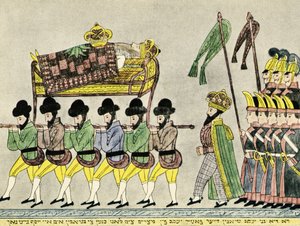Les frères de Joseph portent Jacob d