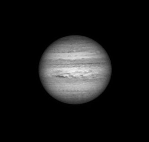 Jupiter en lumière infrarouge, 2005