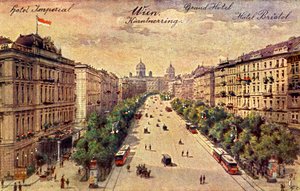 Kärntner Ring, Vienne, Autriche - Unbekannter Künstler