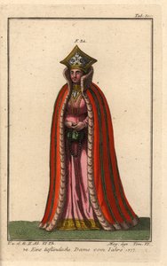 Dame de Livonie, province russe - Unbekannter Künstler