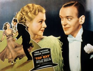 Le danseur du dessus avec Ginger Rogers, Fred Astaire - Unbekannt