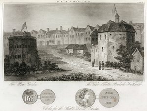 Le jardin aux ours et le théâtre Globe sur les quais de Londres - Unbekannt