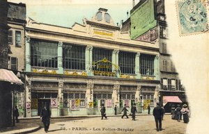 Les Folies-Bergère extérieur, Paris Célèbre cabaret parisien - Unbekannter Künstler