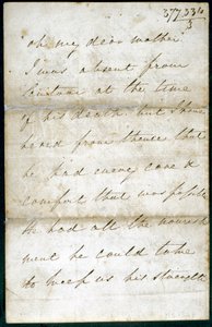 Lettre de Florence Nightingale, mai 1856 - Unbekannt
