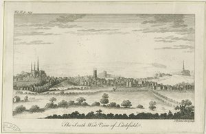 Lichfield - Vue Sud-Ouest - Unbekannt