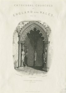 Cathédrale de Lichfield - Porte Ouest
