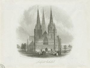 Cathédrale de Lichfield - Façade Ouest - Unbekannt