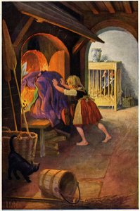 Littérature. Conte de fées. Hansel et Gretel et la sorcière