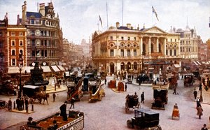 Londres - Piccadilly Circus, début des années 1900 - Unbekannter Künstler