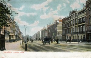 Londres - Portland Place - Unbekannter Künstler