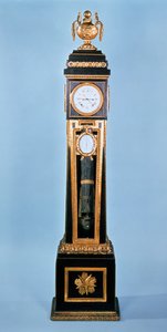 Horloge à équation en ébène Louis XVI, par Ferdinand Berthoud, Paris, fin XVIIIe siècle - Unbekannt