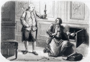 Louis XVI éclaire le serrurier François Germain - Unbekannt