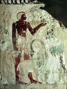 Louxor Thèbes : nécropole des nobles, porteur d