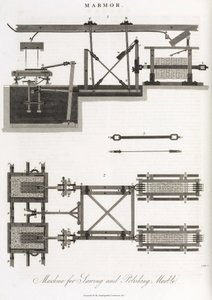 Machine pour scier et polir le marbre - Unbekannt
