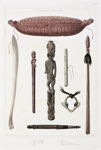 Artefacts maoris, Nouvelle-Zélande
