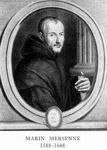 Marin Mersenne, mathématicien et scientifique français, début du XVIIe siècle
