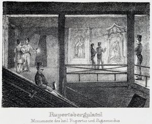 Monument de Saint Rupert et Saint Sigismond, à Durrnberg, Autriche