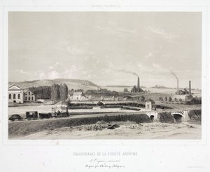Exploitation minière, charbon Compagnie minière de D