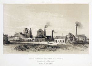 Exploitation minière, charbon de la Cossette Coalmining Company, Belgique - Unbekannt