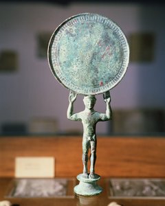 Miroir, grec, 5ème siècle av. J.-C. (bronze) - Unbekannt