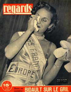 Miss France 1948 - Unbekannt