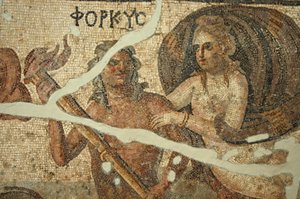 Mosaïque de scène marine, Turquie - Unbekannt