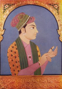 Muhammad Zafar Khan XVIIIe siècle ; Muhammad Zafar Khan alias Safadar Khan Babi ; fils de Sher Khan Babi ; Junagadh ; Gujarat ; Inde - Unbekannter Künstler