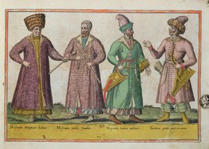 Costume moscovite et tartare - Unbekannt