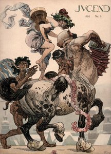 Personnages mythologiques jouant de la musique
