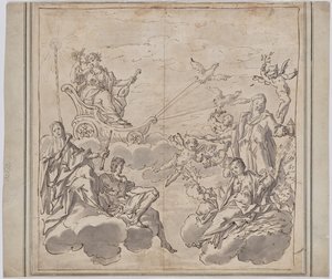 Scène mythologique