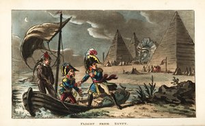 Napoléon Bonaparte abandonnant l