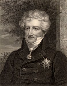 Naturaliste Georges Cuvier, Paris, France, vers 1810 (photo n/b)