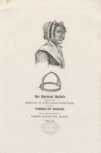 Newcastle-under-Lyme - Bride de mégère : gravure sur bois, nd [vers 1833-4] - Unbekannt