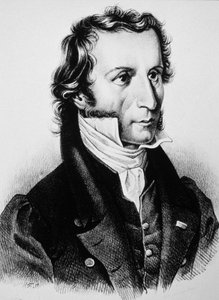 Niccolo Paganini, vers 1850 (gravure) - Unbekannter Künstler